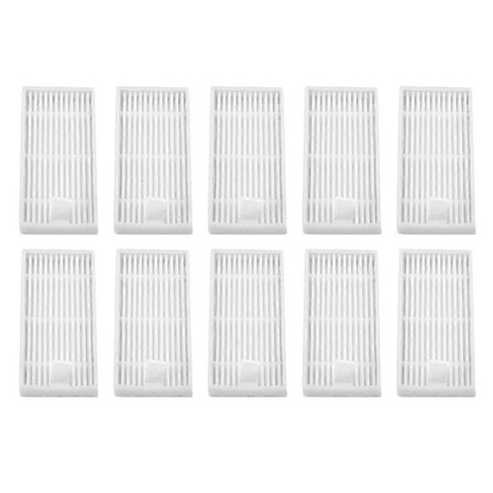 10 st Filter för ILIFE v1 v5 v5s v3 Robotdammsugare Ersättningsdelar