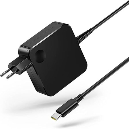65W USB C-oplader til bærbar computer (1,8 m) til Lenovo Thinkpad ASUS Zenbook