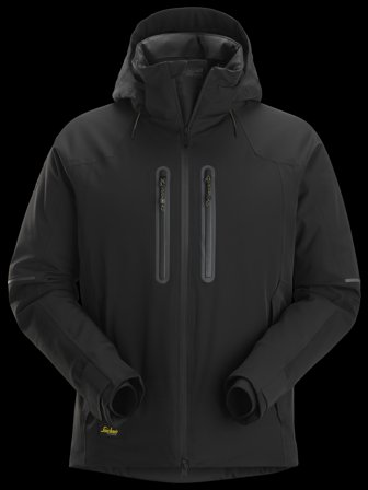 Snickers Workwear 1955-0404 AllroundWork Vinterjacka svart 3XL, Kläder