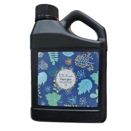 UV Resin 500g - Kristallklar Hård UV Snabbt Härdande Epoxiharts Tillbehör