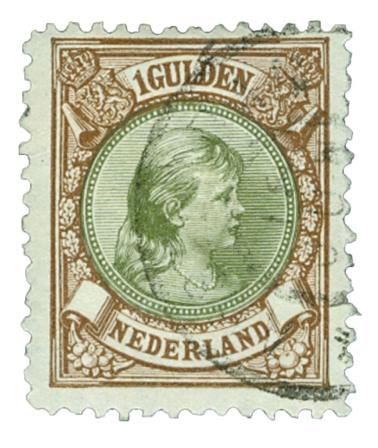 Holland 1893-1896 - NVPH 46 - Stemplet