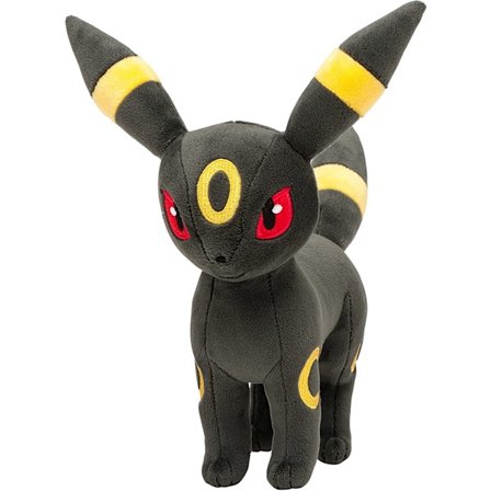 Umbreon-pehmolelu - Umbreon-täytetty eläin - Eevee-evoluution pehmoleluhahmo pojille ja tytöille
