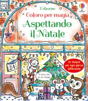 Aspettando il Natale. Ediz. illustrata. Con pennello Abigail Wheatley
