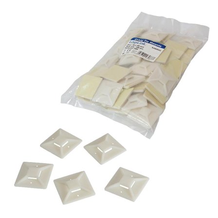 LogiLink Cable Tie Mounts 40x40 mm, F-FEEDS