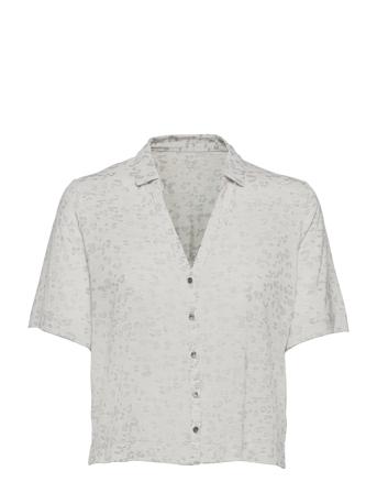 Truesleep Button-Front Top In Modal Grey GAP