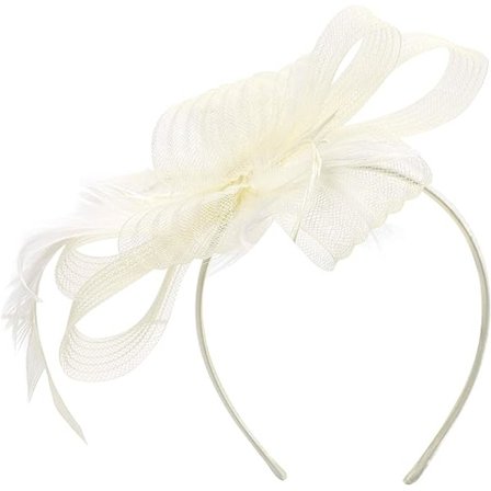 Dame Fascinator Hatt Blomst Bryllup Fascinator Hodebånd Fjær Brude Hodeplagg Hodeplagg Hatt Bowler Mini Topphatt Hårspenner
