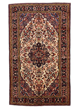 Lillian Rug 159X256 Brown/Black Wool, Persia