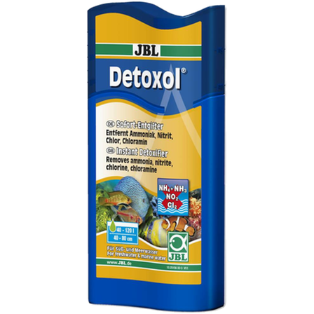JBL - Detoxol Instant Detoxifier for Healthy Water 100 ml - Akvaristikk - Vannpreparat - Vannbereder - ZOO.no