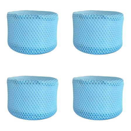 Pakke med 4 beskyttelsesnet kompatibel med Mspa Spa-filter, netbetræk til Mspa 90 lag udskiftning Fi