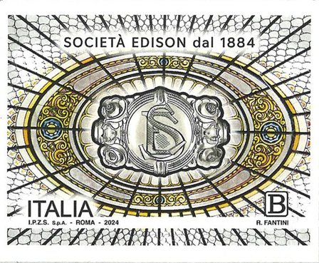 Italien - Edison Company 140 år - Postfrisk frimærke
