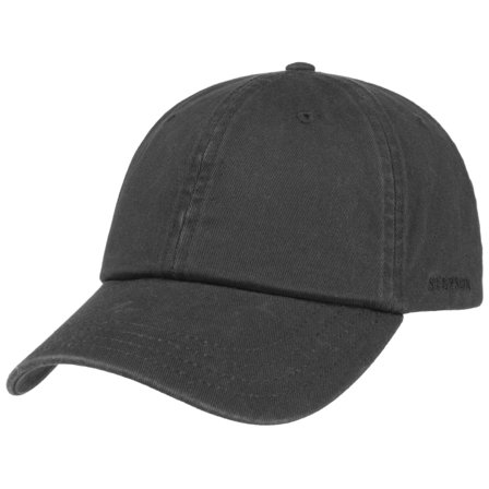 Stetson Baseball Cap Cotton Unisex caps Grey OneSize