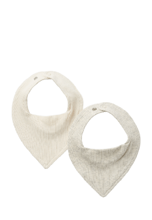 RIKIKI Ribbad dregglis LILLI, 2-pack Accessoarer Beige 6-12 MONTHS