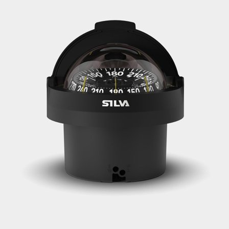 Lodní kompas Silva 100FC, Ø100 mm, vestavěný do přepážky, černý