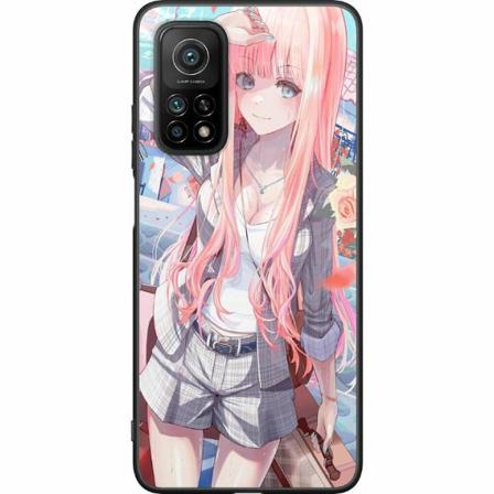 Xiaomi Mi 10t 5g Svart Skal Anime Girl Cute