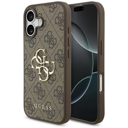 Guess 4G Big Logo-fodral för iPhone 17 - Brun