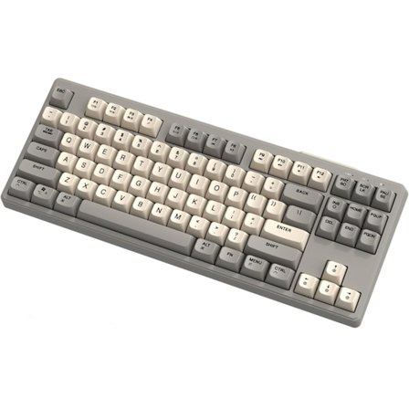 M87 80% langaton pelihiiri, 87 TKL RGB-näppäintä, SA PBT mekaaninen tuntuma, Bluetooth/2,4 GHz kaksoismo