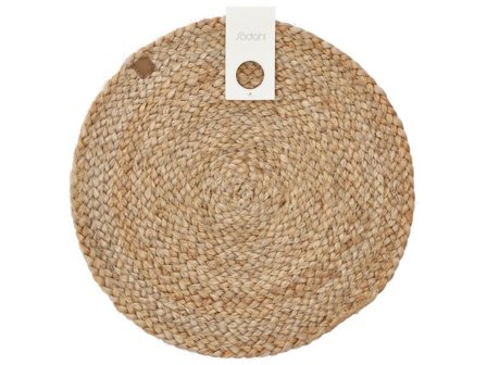 Södahl Spisebrikke Jute Natur Ø35
