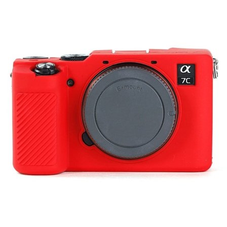 Sony A7C silikoneovertræk - Rød