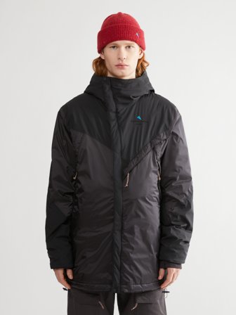 Klättermusen Aud Zip Hood Jacket Men's - Pitch Black - L