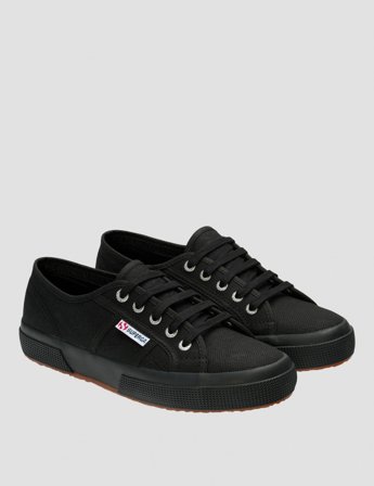 Superga 2750-Cotu Classic Sort Sko Unisex - Kids Brand Store