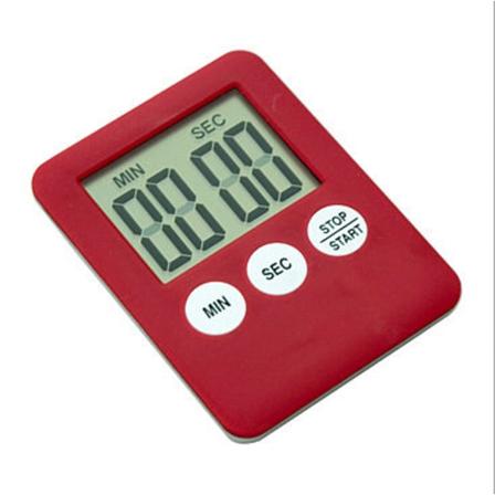 Digital timer med magnet - Kjøkken timer red