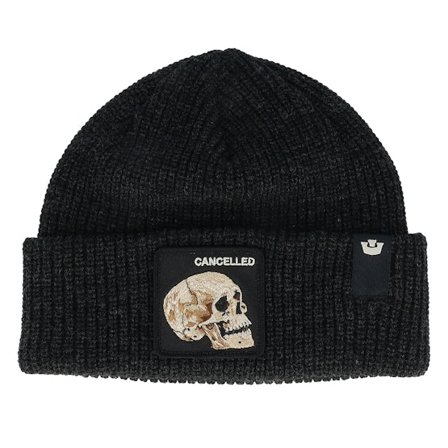 Goorin - Noir cuff Bonnet - The Cancelled Beanie Knit Void Black Cuff @ Hatstore