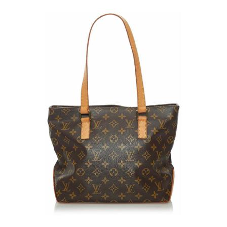 Louis Vuitton Vintage, Pre-owned Bag Bruin, Dames, Maat:ONE Size,Canvas