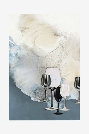 Malerifabrikken - Juliste The Art of taste 1 - Sininen - Julisteet - - Homeroom