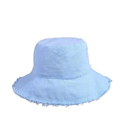 Dame solhat UV-beskyttelse strandhat sommerhat bred skygge KLB