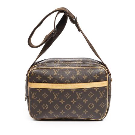 Louis Vuitton Vintage, Pre-owned Reporter PM Monogram Crossbody bag Bruin, Dames, Maat:ONE Size
