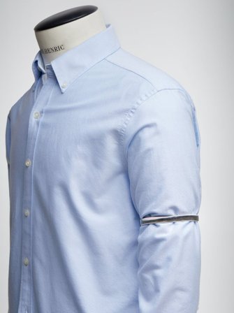 John Henric Men's Zilveren Mouwophouders Size Onesize