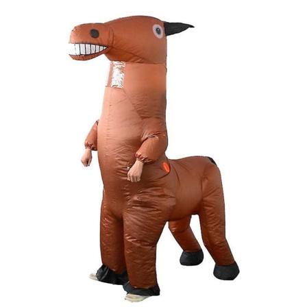 Active Laughing Horse oppustelig dragt Personligt påklædningstøj til voksne kvinder, mænd