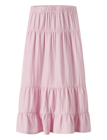 Nlfhussa Long Skirt Noos Pink LMTD