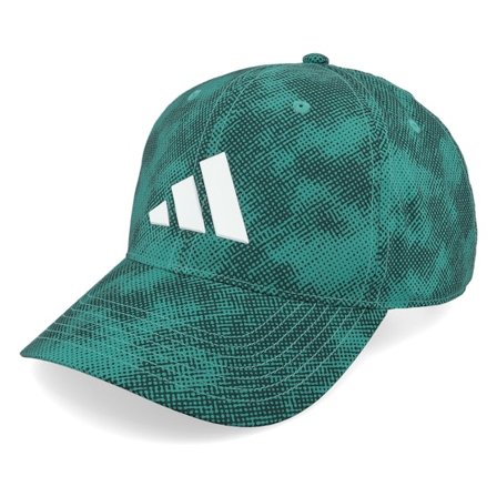 Adidas - Grønn adjustable Caps - Tour Print Pure Teal Adjustable @ Hatstore