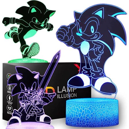 3D Sonic The Hedgehog Yövalo, Sonic Leluvalaisin 3 Kuviota
