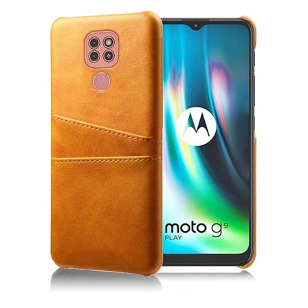 Dual Card Motorola Moto G9 Play kotelot - Ruskea