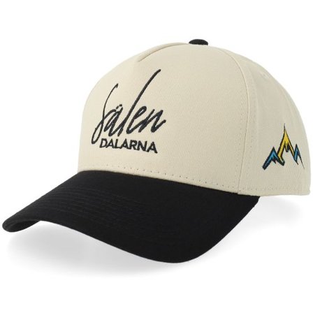 Iconic - Beige adjustable Keps - Sälen Stone/Black A-frame Adjustable @ Hatstore