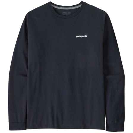 Patagonia M's L/S P-6 Logo Responsibili-Tee New Navy