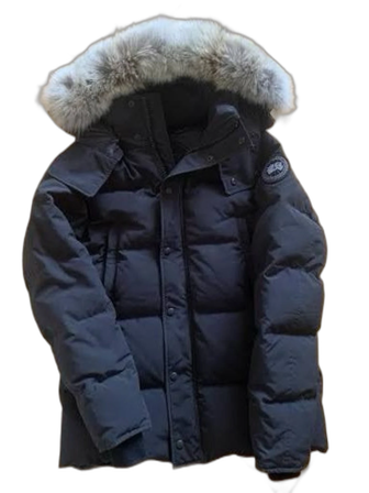 Svart dunjacka från Canada Goose Label