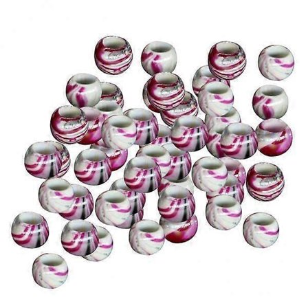 Stilige hårflette mansjettklemmer for kvinner i rødt