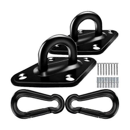 1700lbs Kapacitet Kraftiga Hängmattekrokar, 2 ST M10 Rostfria Ögonkrokar, Hängande Krokar för Upphängning BS