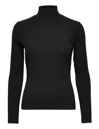 Driza_1 Langærmet T-shirt Sort HUGO