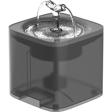 Vandfontæne - Ikke specificeret - 2L - Ultra stille - Aktivt kulfilter - Til katte og hunde