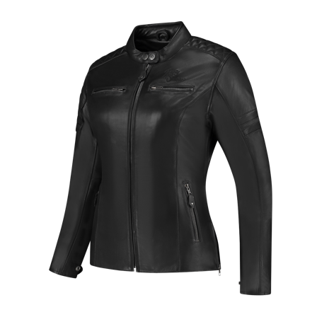 Blouson Moto Femme Rusty Stitches Super Joyce V2 Noir 54
