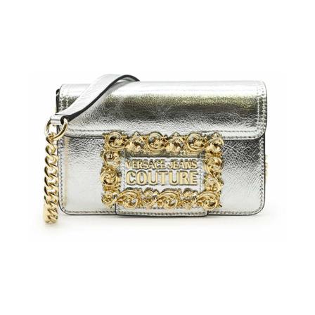 Versace Jeans Couture, Disco Bag Szary, Kobieta, Rozmiar: ONE Size