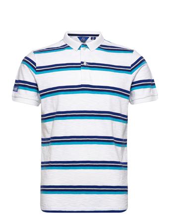 Vintage Stripe Polo Polos Short-sleeved Monivärinen/Kuvioitu Superdry