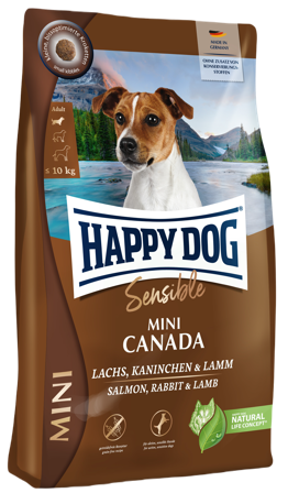 Happy Dog - Supreme Sensi Mini Canada GrainFree 4kg - Hund - Hundefôr & hundemat - Tørrfôr for hund - ZOO.no