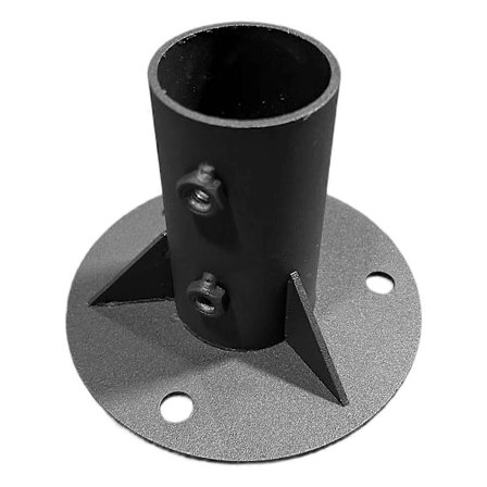 Ketjuaitatolpan lattia-laippa metallinen ketjuaitaosat 52mm