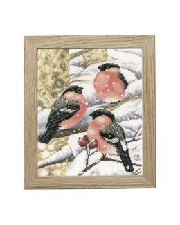 Broderikit Billede Dompapper - Vervaco