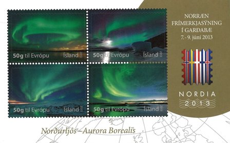 Island - Nordia 2013 - Postfrisk miniark